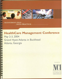 NCI HealthCare Management Conference 2004