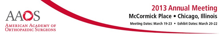 AAOS 2013 Annual Meeting