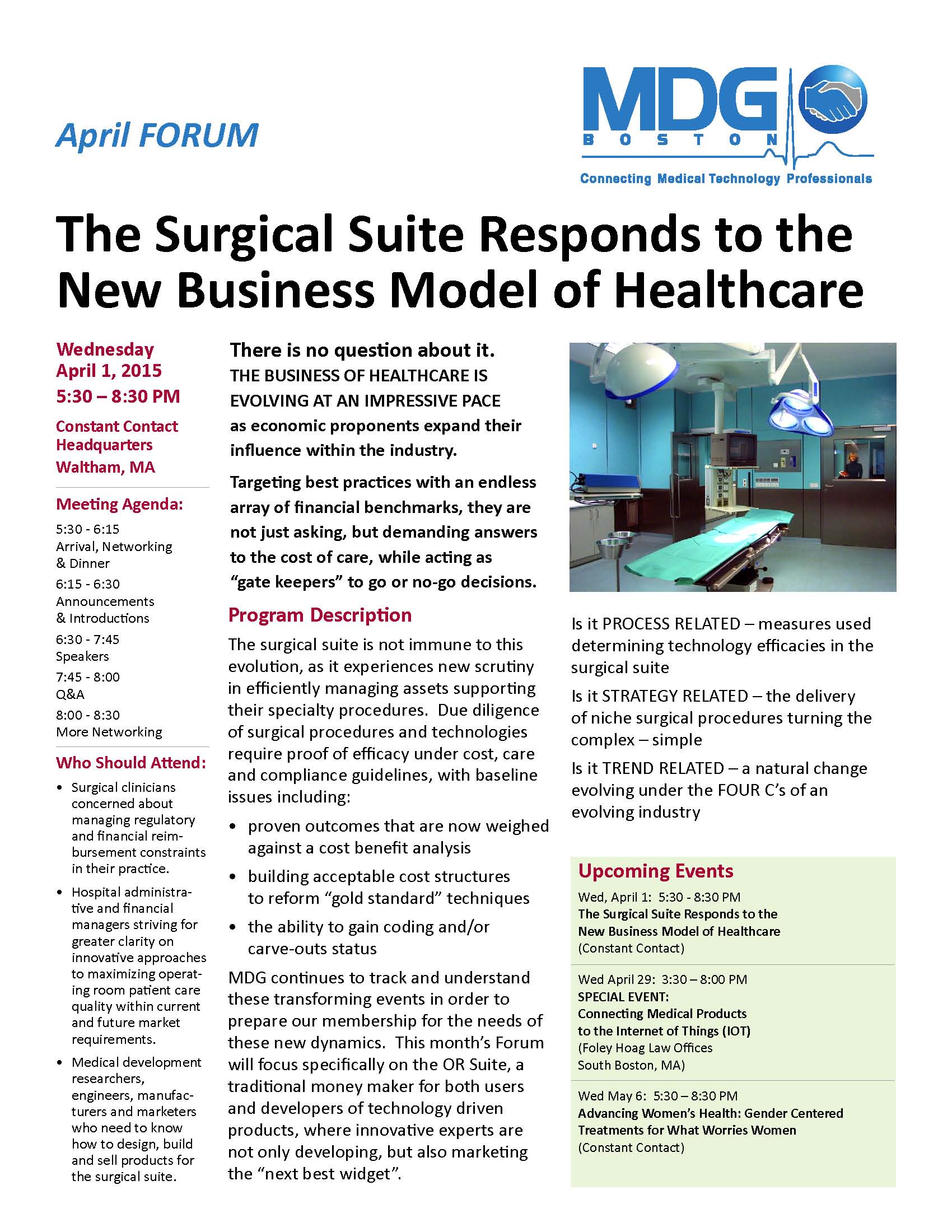 Medical Development Group of Boston