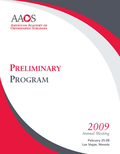 AAOS Annual Meeting 2009