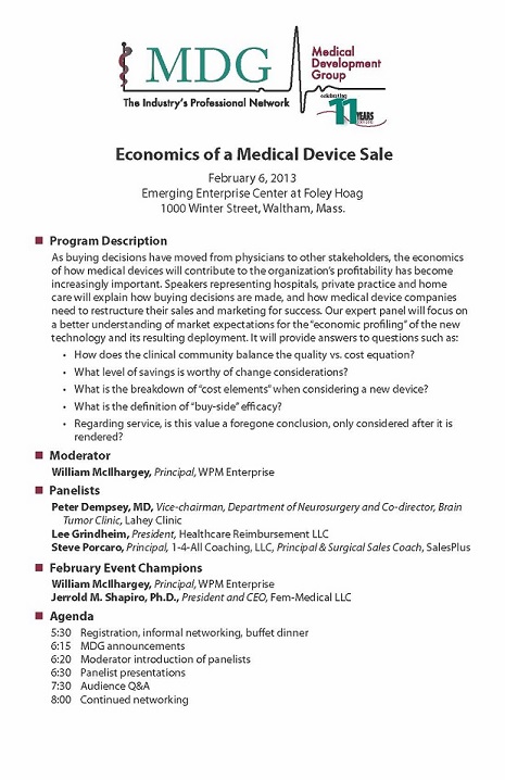 Event February 6, 2013