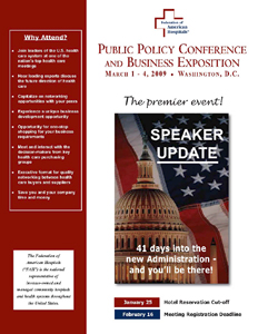 FAH Public Policy Conference 2009